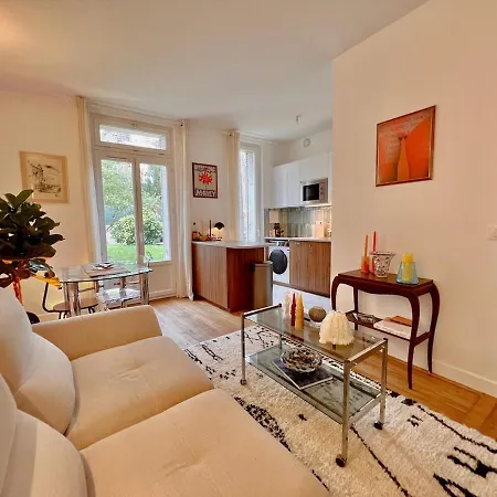 Elegant Two-room With Garden, 10 Min From La Defense * Suresnes